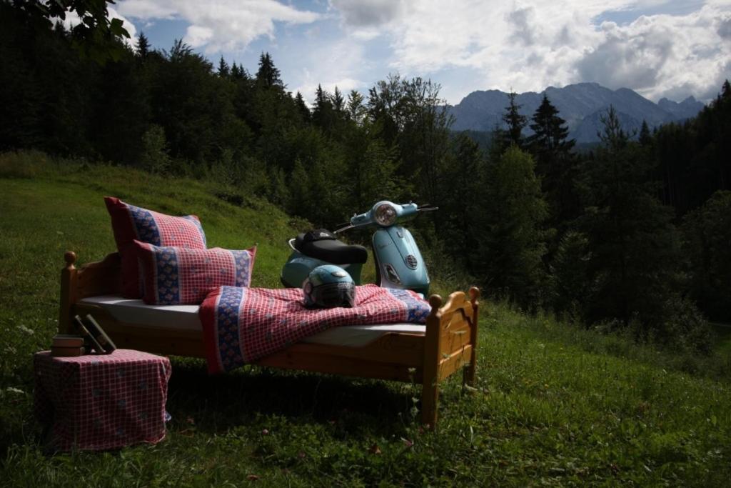 Berghaus Alpenland Apartment クレー エクステリア 写真